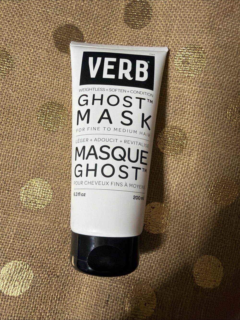 VERB Ghost Mask Hair Treatment for Men - White